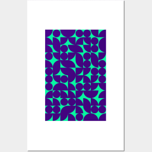 Attractive Geometric Pattern - Shapes #7 Posters and Art